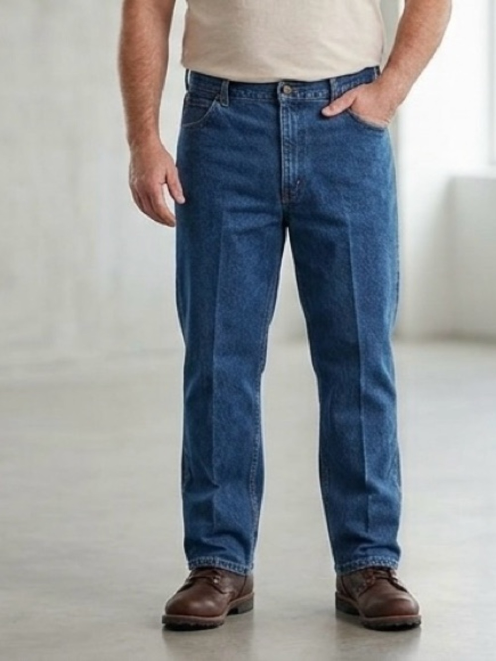 Vintage JCPenney Towncraft Denim Jeans Made in USA Blue